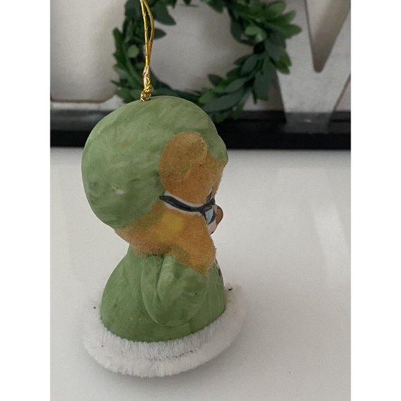 Jasco Vintage Porcelain Bisque Soft N Snoozy Chimer Ornament Hanging Vintage NIB - Picture 15 of 16